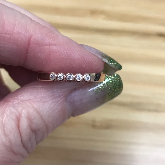 Kate Spade Stackable Rose Gold Rings - Picture 6 of 7